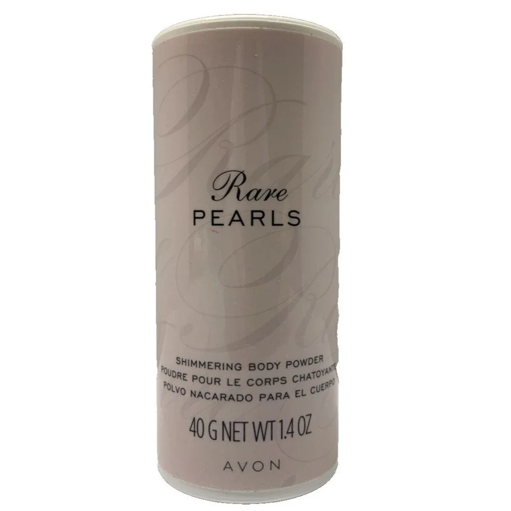 Rare Pearls Shimmering Body Powder 1.4 oz - Avon New